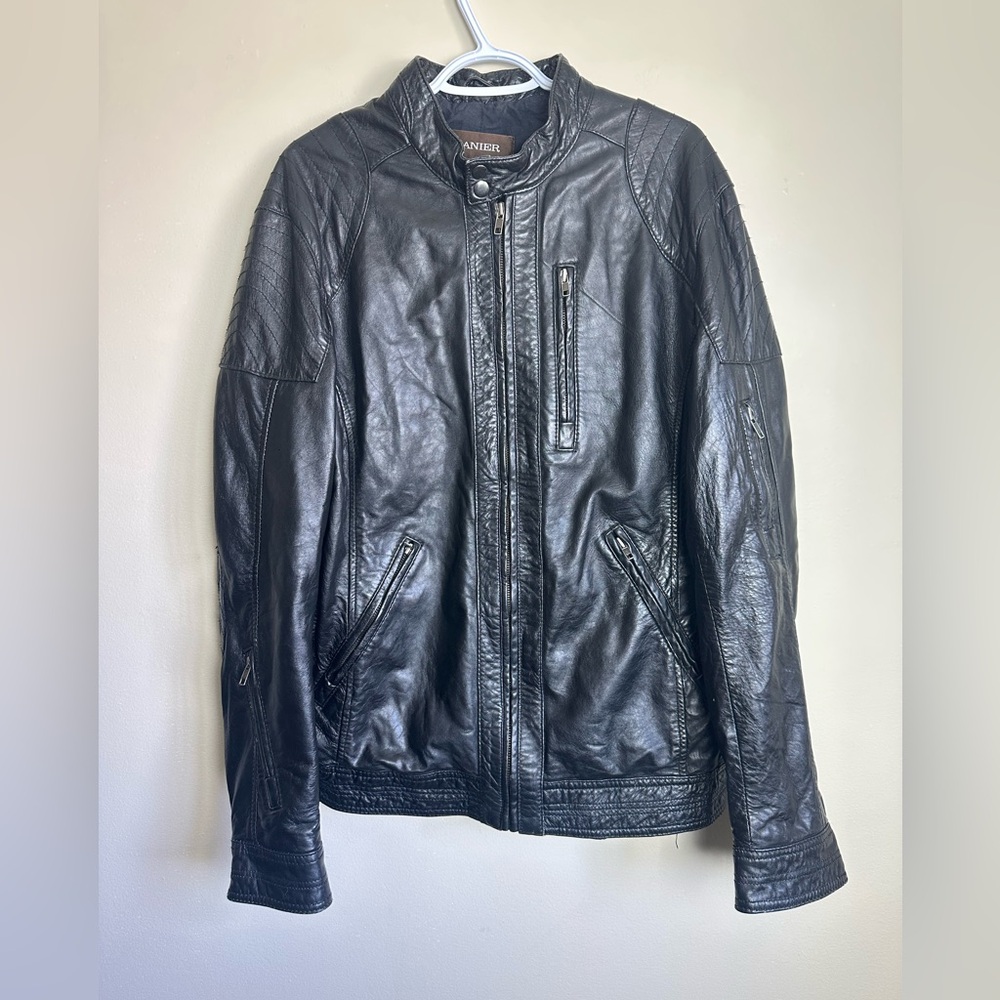 Danier Black Leather Jacket